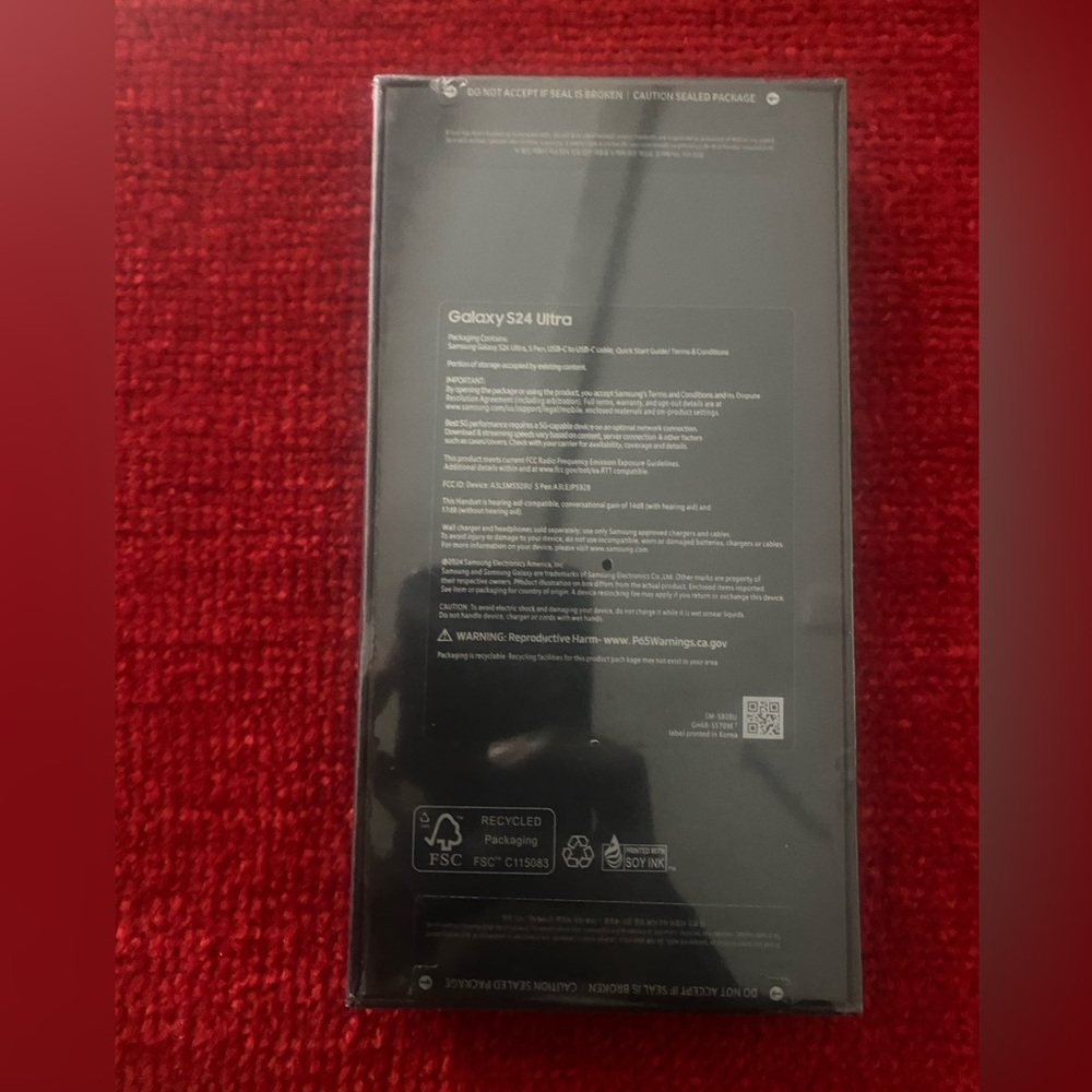 Samsung s24 ultra (unlocked)